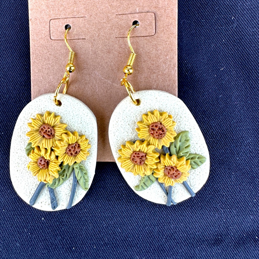 ❤️3 for $15❤️ Handmade polymer clay earrings